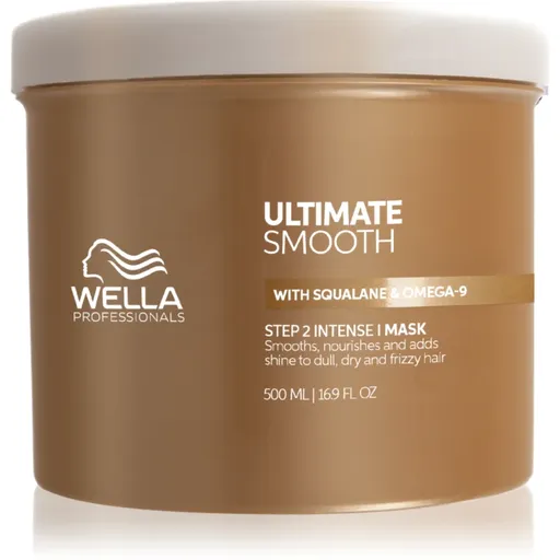 Wella Professionals Ultimate Smooth Mask hydratační a vyživující maska na vlasy 500 ml