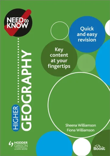 Need to Know: Higher Geography - Sheena Williamson, Fiona Williamson