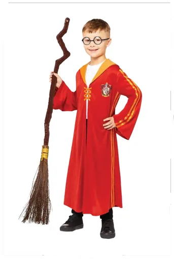 Amscan Dětský plášť - Harry Potter Famfrpál Velikost - děti: L: 134 cm