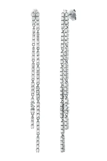 Stříbrné náušnice Michael Kors