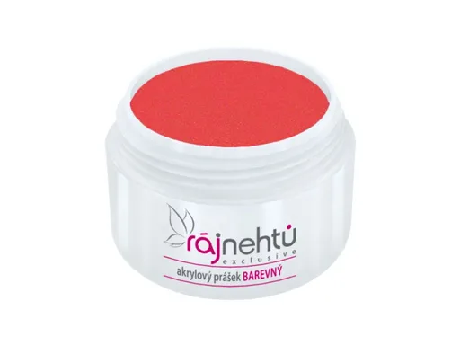 Ráj nehtů - Akrylový prášek CLASSIC - Red 5g