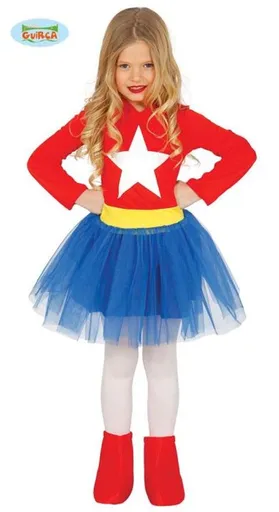 Dětský kostým SUPERGIRL, 7-9 let - GUIRCA