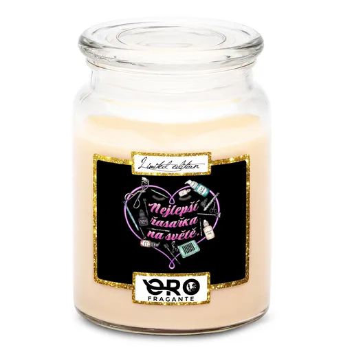 Svíčka Nejlepší řasařka (Vůně svíčky: Vanilka)