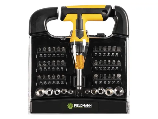 Sada bitů se šroubovákem FIELDMANN FDS 1021-48R 48ks
