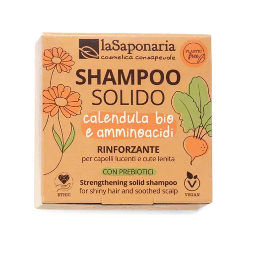 laSaponaria Tuhý šampon posilující a zklidňující BIO 50 g