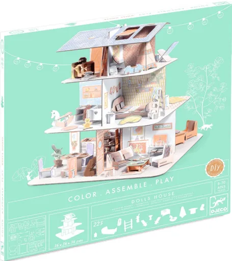 DIY Dům pro panenky