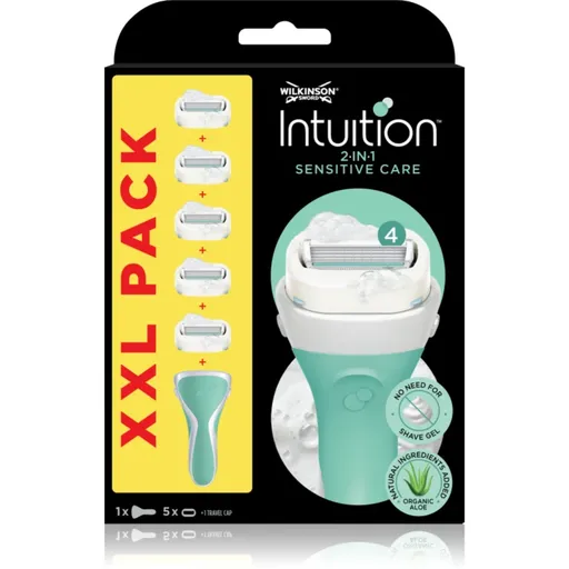 Wilkinson Sword Intuition Sensitive holicí strojek + náhradní hlavice 5 ks