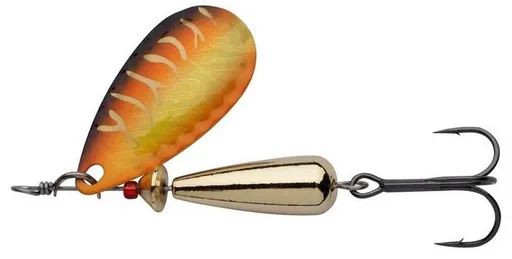 Abu garcia třpytka droppen spinners lf red hot tiger - 4,6 cm 8 g