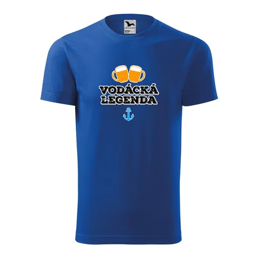 Bontis Tričko s potiskem "Vodácká legenda" - Královská modrá | L