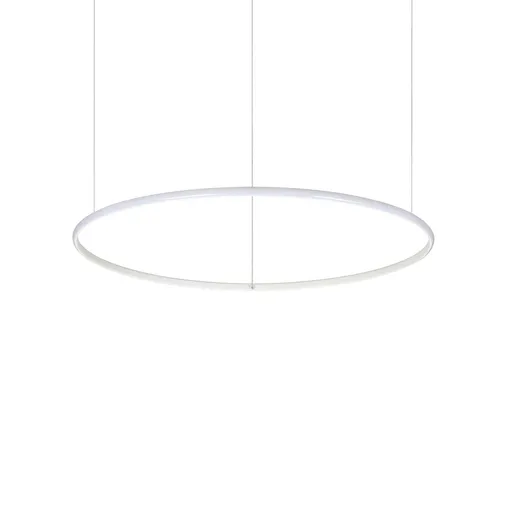 LED Závěsné svítidlo Ideal Lux HULAHOOP SP D080 258768 40W 4000lm 3000K IP20 81,5cm bílé