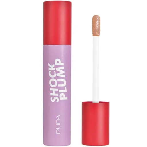 PUPA Milano Lesk na rty se zvětšujícím efektem Shock Plump (Instant Volume Lip Gloss) 5 ml 003 Scandal Nude