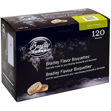 Bradley Smoker - Brikety Jabloň 120 kusů (689796550120)