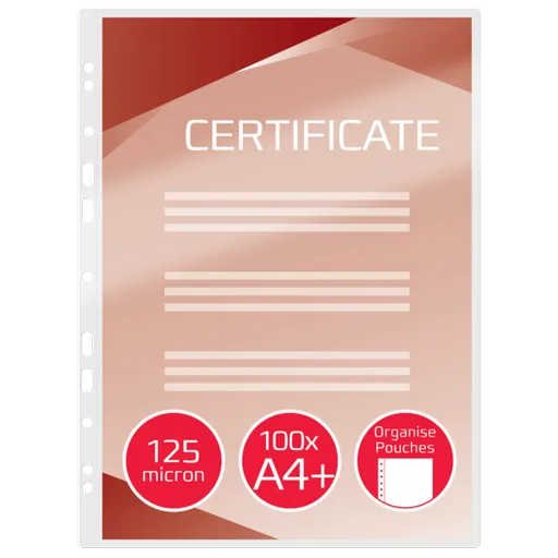 GBC Organizační laminovací kapsy A4+ 125 mic (100)