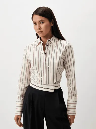 Tommy Hilfiger dámská pruhovaná košile WW0WW42297 34