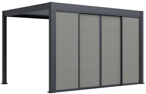 Posuvná zástěna pro bioklimatickou pergolu Rojaplast