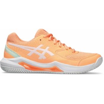 ASICS GEL-DEDICATE 8 PADEL W Dámská tenisová obuv, oranžová, velikost 42