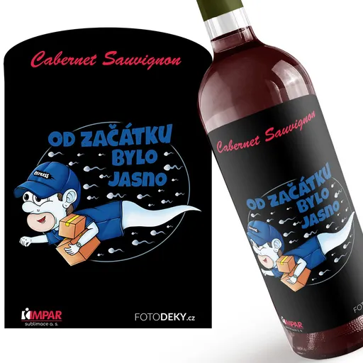 Víno Kurýrská spermie (Druh Vína: Červené víno)