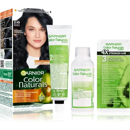 Garnier Color Naturals Creme barva na vlasy odstín 2.10 Blueberry Black 1 ks