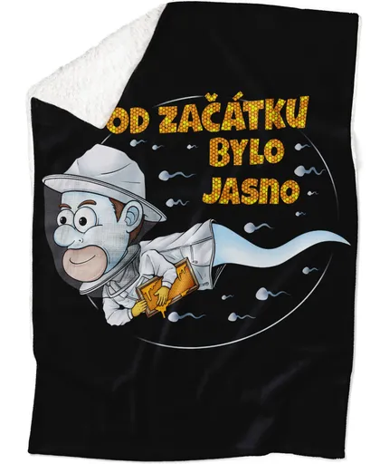 Deka Včelařská spermie (Podšití beránkem: ANO)