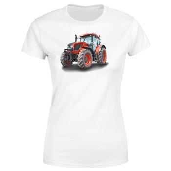 Tričko Zetor Crystal 160 (Velikost: 2XL, Typ: pro ženy, Barva trička: Bílá)