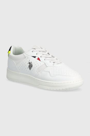 Dětské sneakers boty U.S. Polo Assn. DENNY004 bílá barva