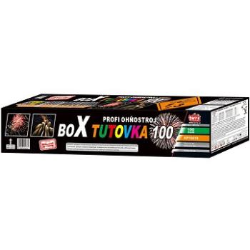 Profi složený ohňostroj box tutovka 100 ran  (8595596321674)