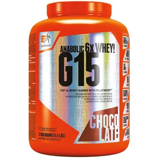 EXTRIFIT G 15 GAINER 3000 G Gainer, , velikost 3 KG