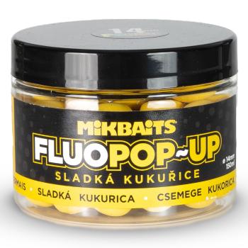 Mikbaits plovoucí boilie fluo sladká kukuřice 150 ml - 14 mm