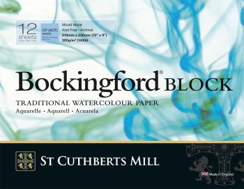 St Cuthberts Mill Bockingford C.P. Skicář 31 x 23 cm 300 g White