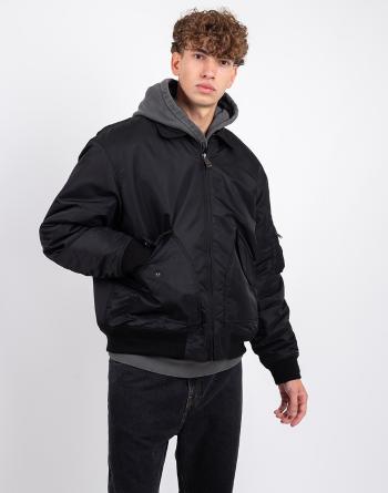 Carhartt WIP Olten Bomber Black / Turmeric L