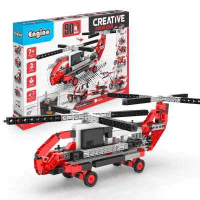 Engino Creative Builder 90 modelů s motorkem