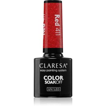 Claresa SoakOff UV/LED Color Sunny Garden gelový lak na nehty odstín 411 5 g