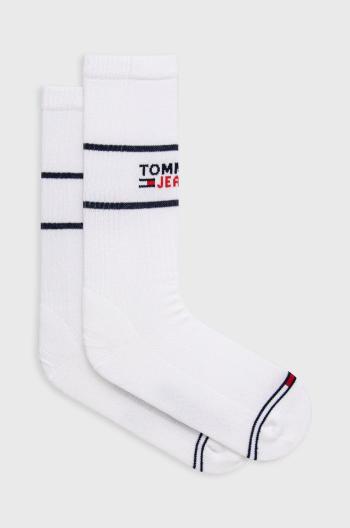 Ponožky Tommy Jeans bílá barva