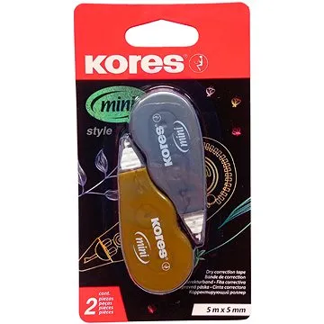 KORES MINI Roller Metalic 5 m x 5 mm - balení 2 ks (84122)