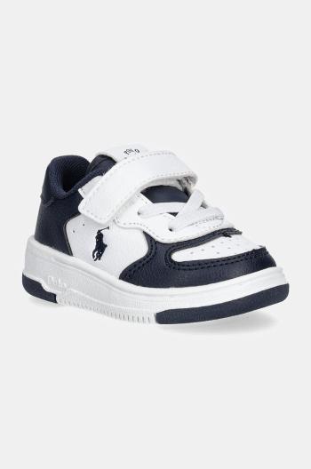 Dětské sneakers boty Polo Ralph Lauren MASTERS COURT PS bílá barva, RL01164100