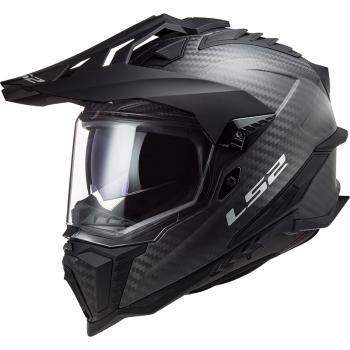 Enduro helma LS2 MX701 Explorer C Solid  Matt Carbon  XS (53-54)