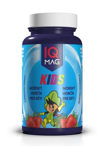 IQ Mag Kids mořský hořčík 90 tablet