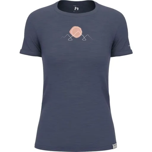Hannah SELIA II Dámské tričko, tmavě modrá, velikost