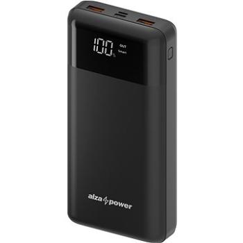 AlzaPower Parade 30000mAh Power Delivery (60W) černá (APW-PBPA30PD60B)