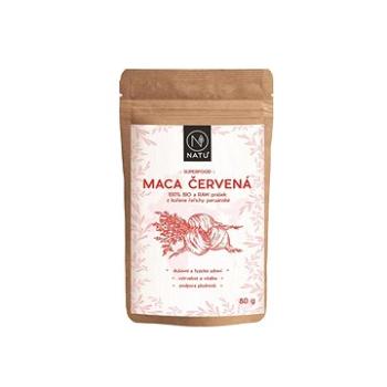 NATU Maca červená BIO prášek 80 g (8596299006417)