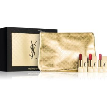 Yves Saint Laurent Rouge Pur Couture Satin Radiance dárková sada pro ženy