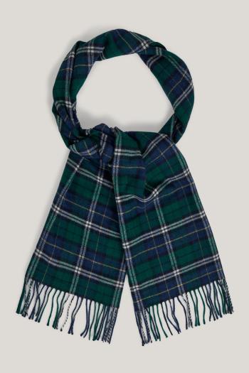 ŠÁLA GANT MULTI CHECK SCARF DEEP FOREST