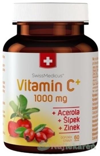 SwissMedicus Vitamín C+ 1000 mg, 60ks