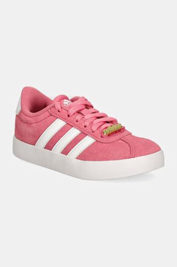 Dětské sneakers boty adidas VL COURT 3.0 růžová barva, ID9072