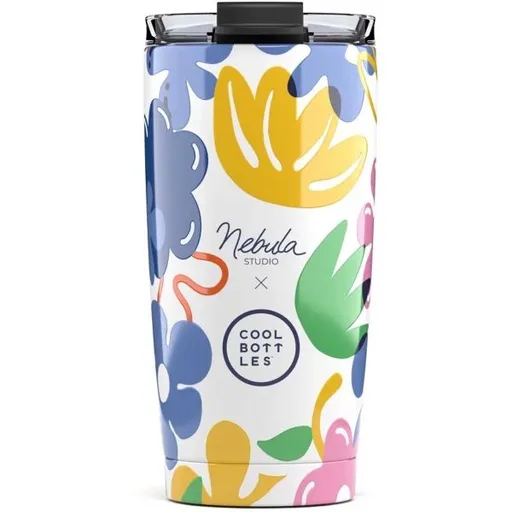 COOL BOTTLES XCLUSIVE! FLORAL MADNESS 550 ML Nerezový termo hrnek, mix, velikost 550 ML