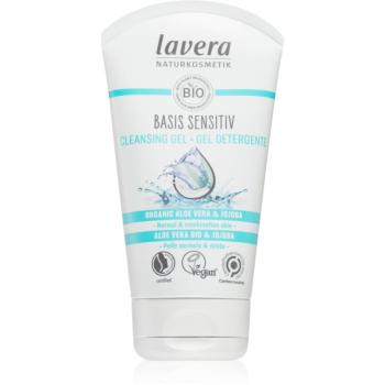 Lavera Basis Sensitiv jemný čisticí gel pro normální až smíšenou pleť 125 ml