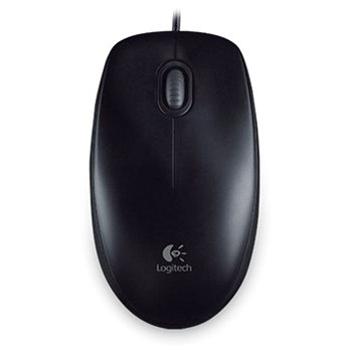 Logitech B100 Optical USB Mouse černá (910-003357)