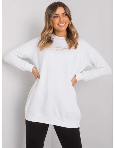 Dámská tunika s nápisem Bradenton RUE PARIS bílá