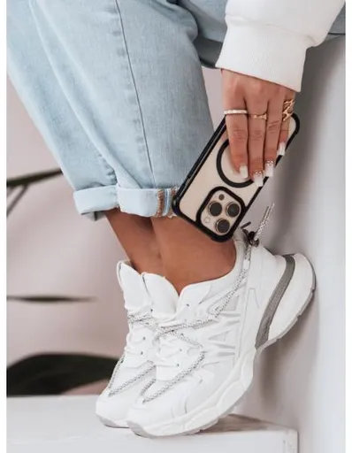 Dámské sportovní tenisky s plochou podrážkou LUXORUNS bílé