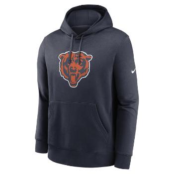 Nike Men's NFL Chicago Bears Nike Club Fleece Pullover Hoodie marine